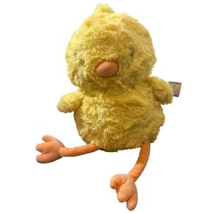 Yellow super soft Giggle Scape brand plush